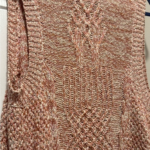 Thistle & Lavender Open Front Cable knit
Long Lined Sweater Cardigan Sz M - Picture 4 of 8